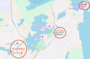 イエローナイフ全域